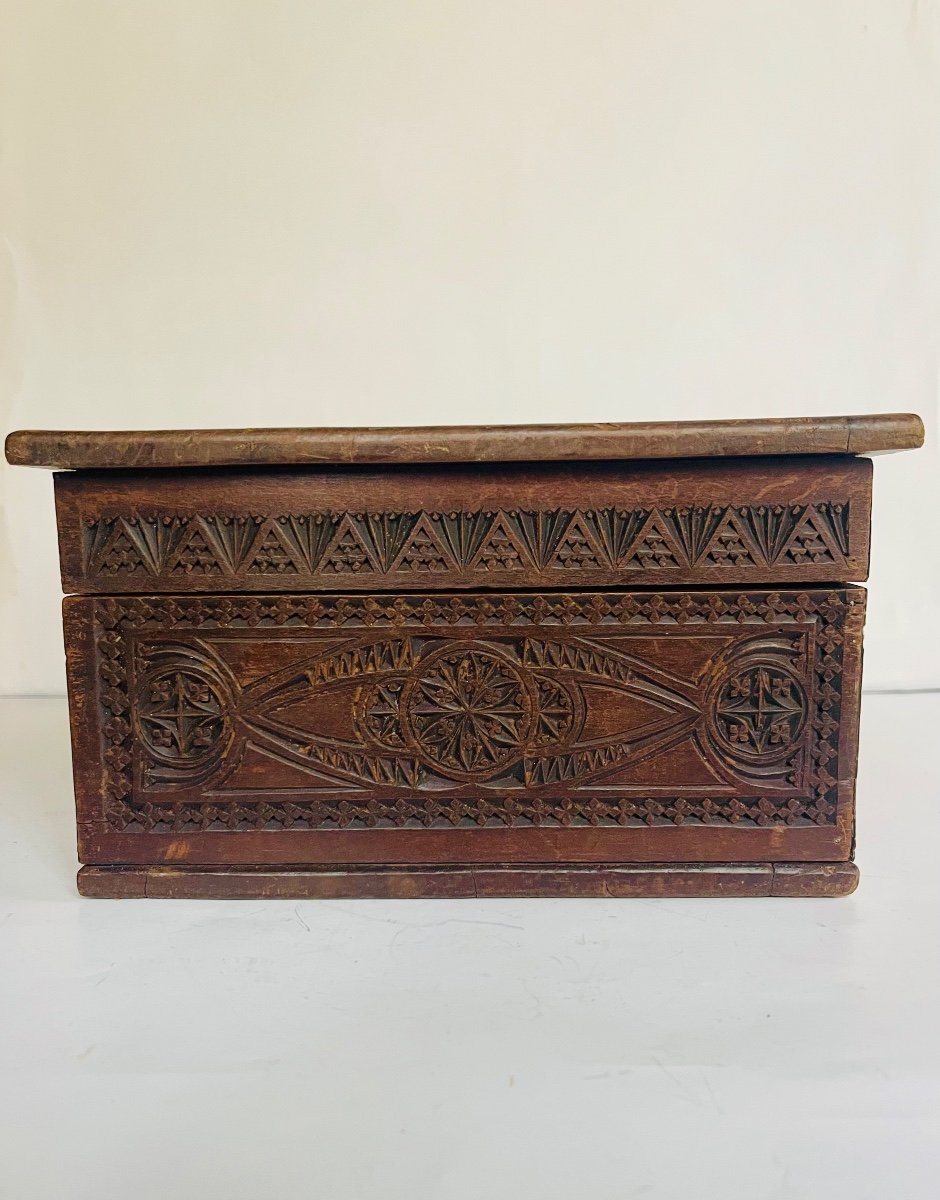 Carved Wooden Box -photo-3